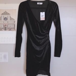 Tiger Mist Small Velvet Dress